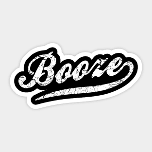 Booze Sticker